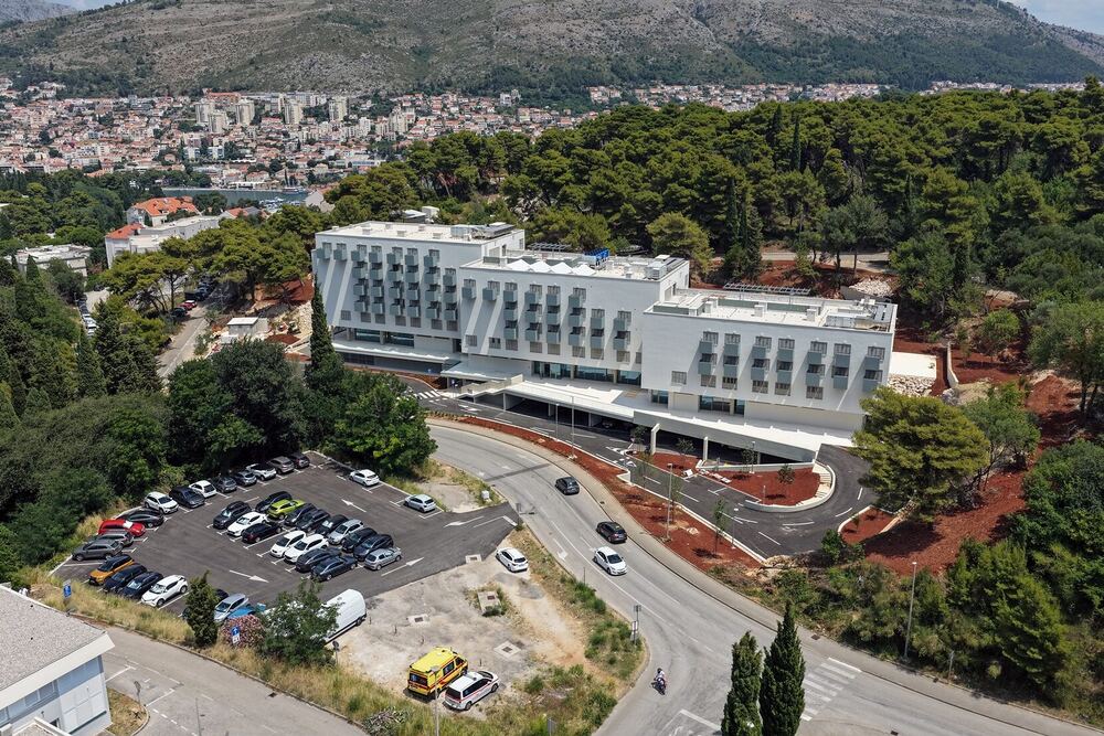 Centar iz zraka — pogled na grad